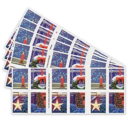 2016 Holiday Windows Forever First Class Postage Stamps