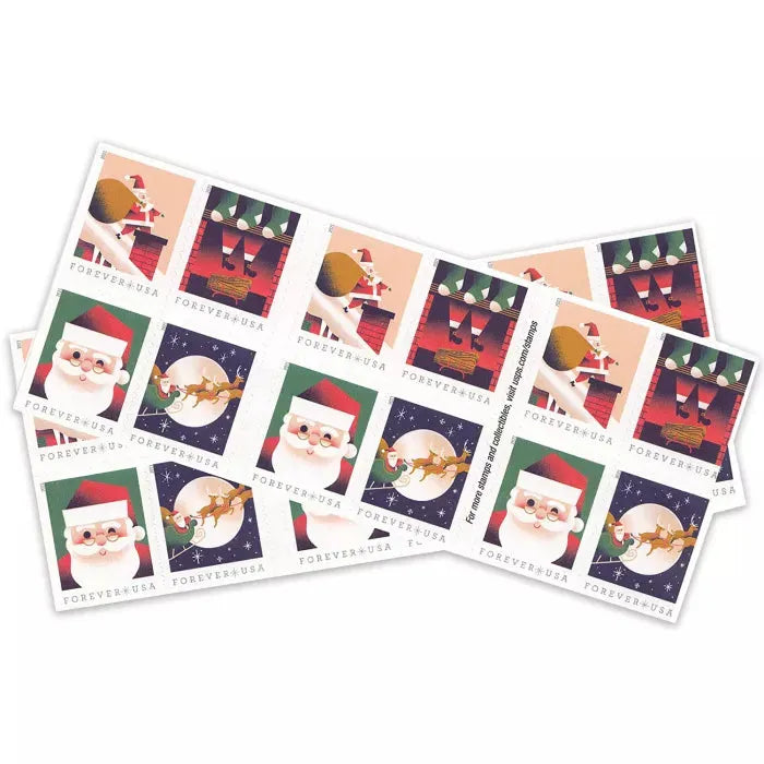 2021 A Visit from St Nick  Forever First Class Postage Stamps