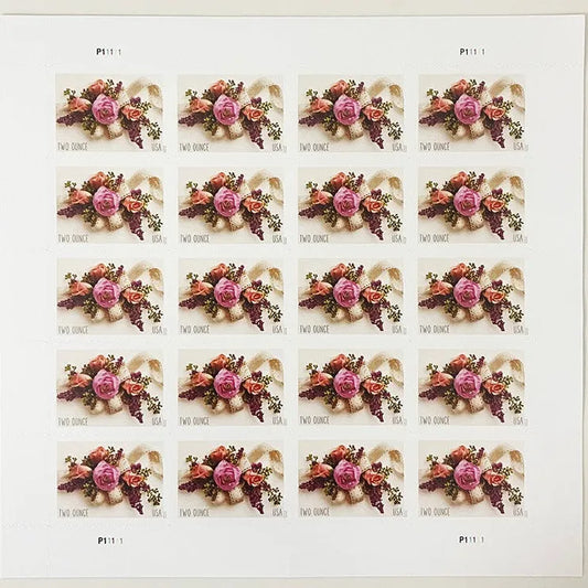 2020 Garden Corsage Two Ounce Forever First Class Postage Stamps