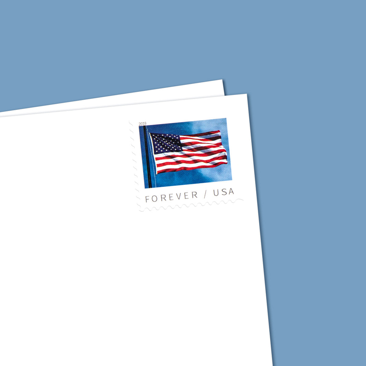 2019 US Flags Forever First Class Postage Stamps