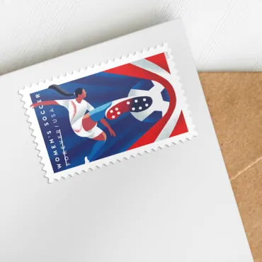 2023 Women Soccer Forever First Class Postage Stamps