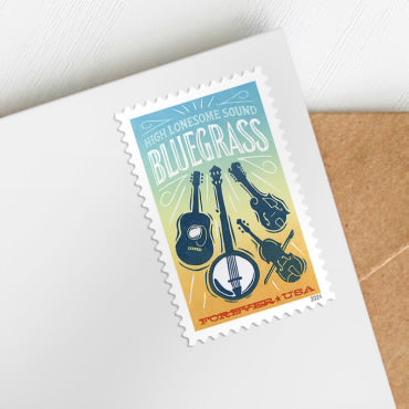 2024 Bluegrass Stamp Forever First Class Postage Stamps