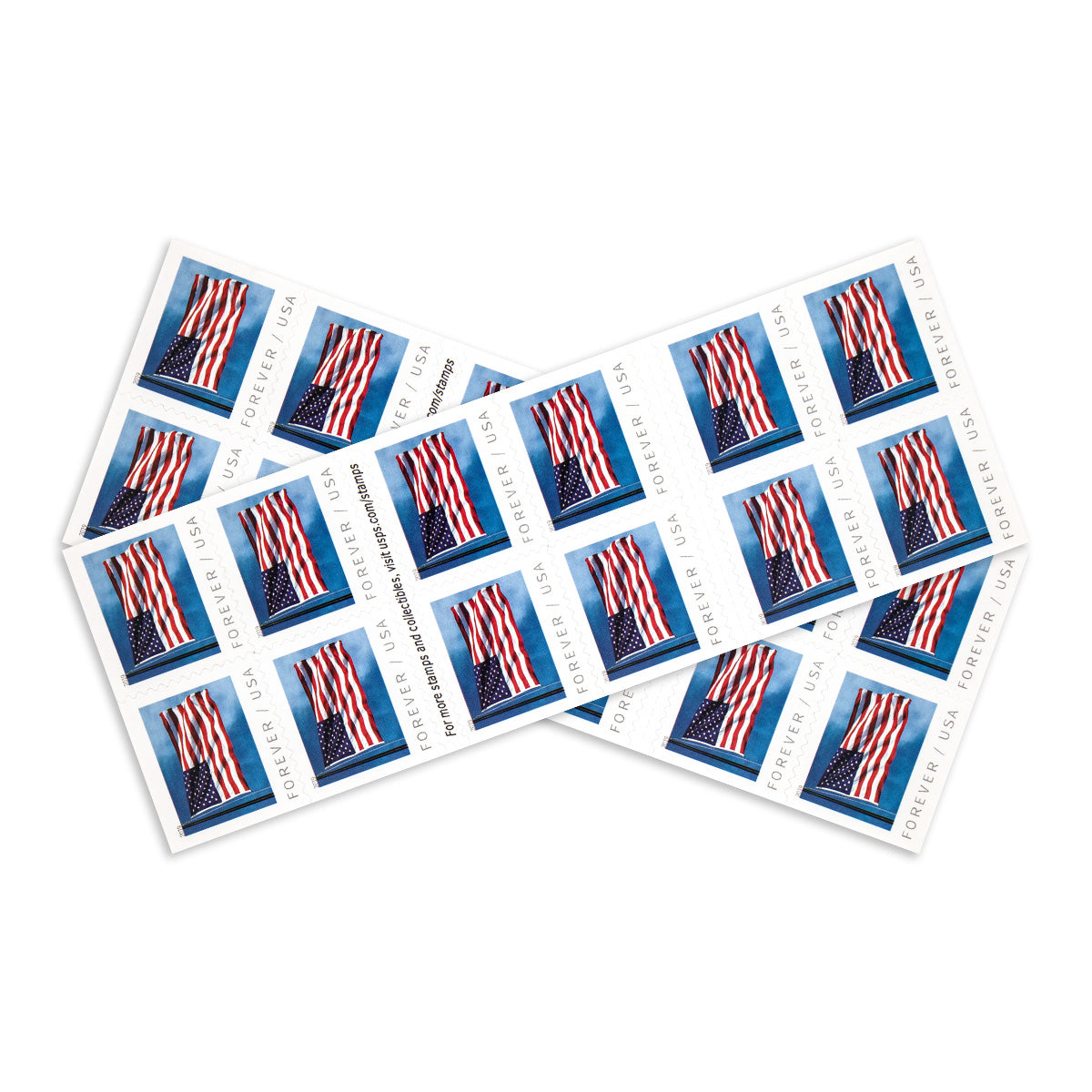 2019 US Flags Forever First Class Postage Stamps