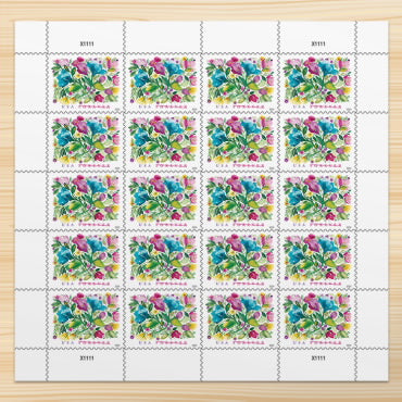 2024 Celebration Blooms Forever First Class Postage Stamps