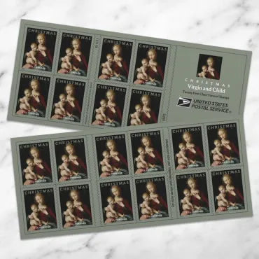 2022 Virgin and Child  Forever First Class Postage Stamps