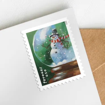 2023 Snow Globes Forever First Class Postage Stamps