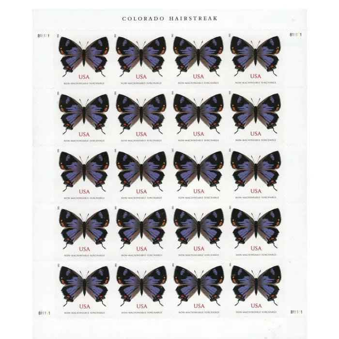 2021 Colorado Hairstreak Forever First Class Postage Stamps