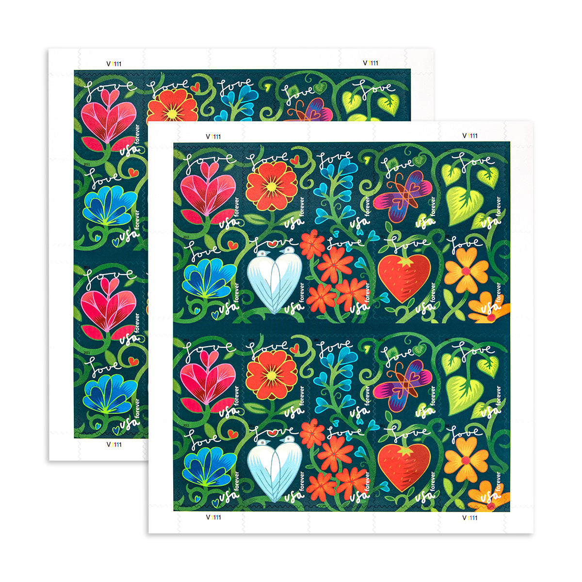 2011 Garden of Love Forever First Class Postage Stamps