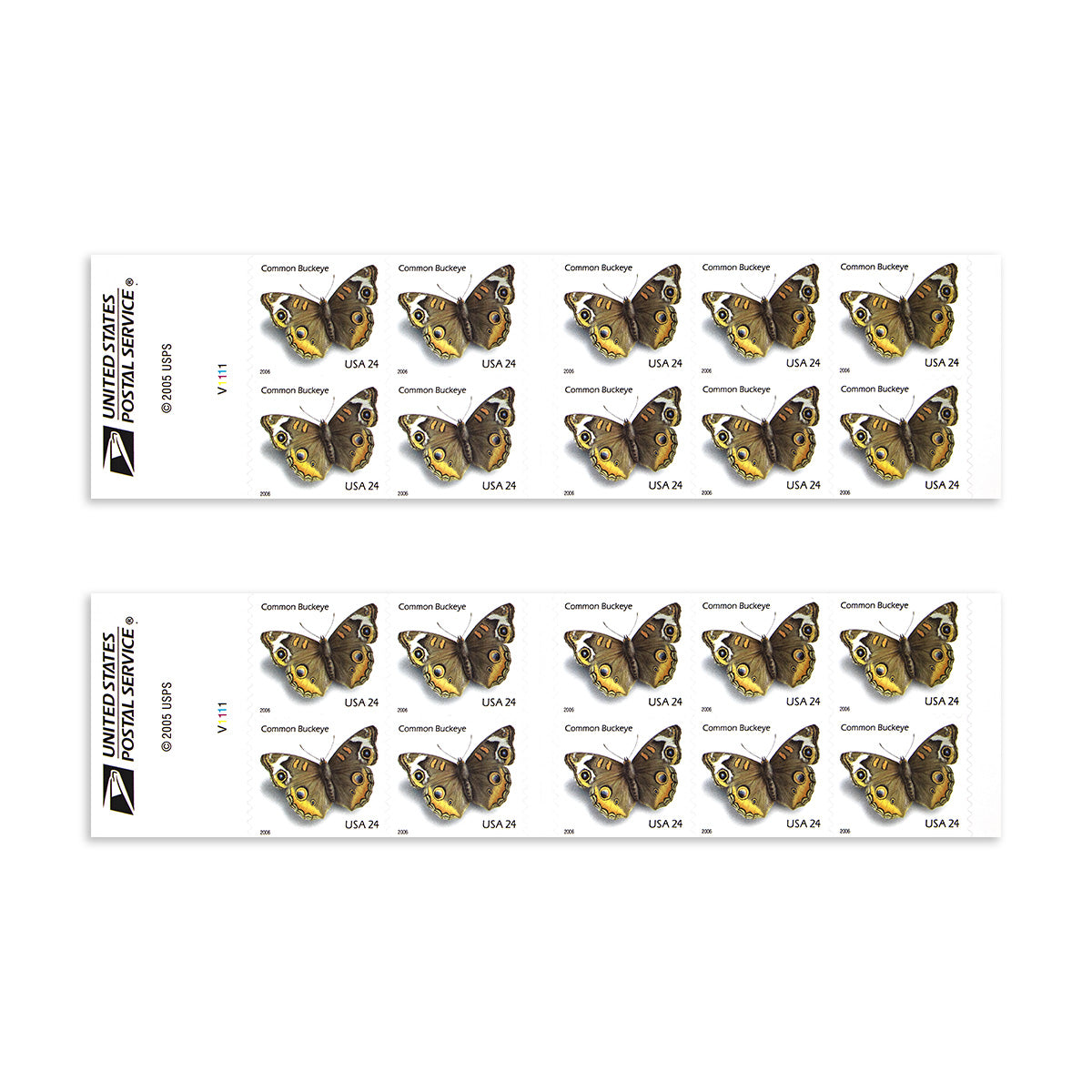 2006 Common Buckeye Butterfly  First Class Postage Stamps