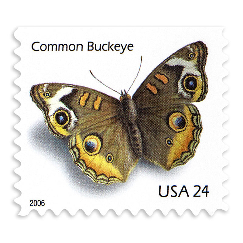 2006 Common Buckeye Butterfly  First Class Postage Stamps