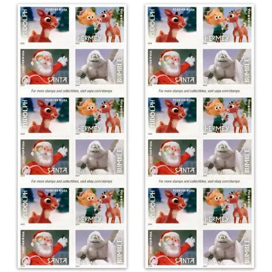 2014 Rudolph the Red-Nosed Reindeer Forever First Class Postage Stamps