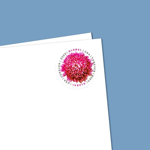 2020 Global Chrysanthemum International  First Class Forever US Postage Stamps