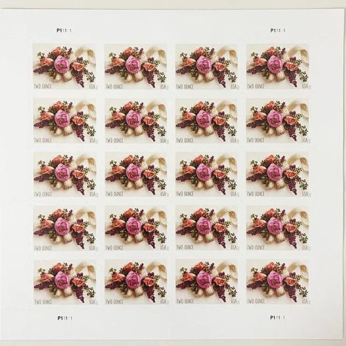 2020 Garden Corsage Two Ounce Forever First Class Postage Stamps